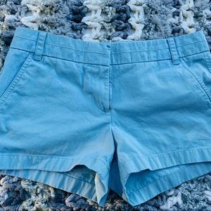 J Crew SZ 4 Chino shorts - blue